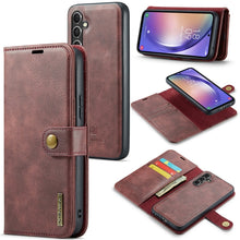 Load image into Gallery viewer, DG.MING Crazy Horse Texture Detachable Magnetic Leather Case