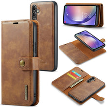 Load image into Gallery viewer, DG.MING Crazy Horse Texture Detachable Magnetic Leather Case