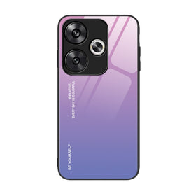 Gradient Color Glass Phone Case, For Xiaomi Poco F6, For Xiaomi Poco F6 Pro, For Xiaomi Redmi Note 12 4G Global, For Xiaomi Redmi Note 12 Turbo