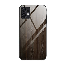 Load image into Gallery viewer, Wood Grain Glass TPU Phone Case, For Xiaomi Redmi Note 12 4G Global, For Xiaomi Redmi Note 12 Turbo