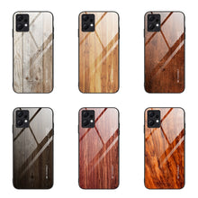 Load image into Gallery viewer, Wood Grain Glass TPU Phone Case, For Xiaomi Redmi Note 12 4G Global, For Xiaomi Redmi Note 12 Turbo