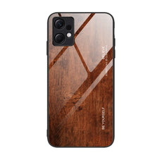 Load image into Gallery viewer, Wood Grain Glass TPU Phone Case, For Xiaomi Redmi Note 12 4G Global, For Xiaomi Redmi Note 12 Turbo