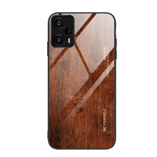 Load image into Gallery viewer, Wood Grain Glass TPU Phone Case, For Xiaomi Redmi Note 12 4G Global, For Xiaomi Redmi Note 12 Turbo