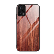 Load image into Gallery viewer, Wood Grain Glass TPU Phone Case, For Xiaomi Redmi Note 12 4G Global, For Xiaomi Redmi Note 12 Turbo