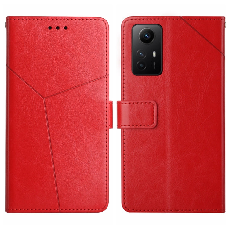 Y-shaped Pattern Flip Leather Phone Case, For Xiaomi 13T / 13T Pro, For Xiaomi Redmi 12 4G Global, For Xiaomi Poco F5, For Xiaomi Poco F5 Pro, For Xiaomi Redmi Note 12S