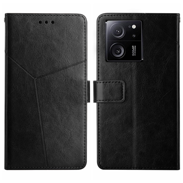 Y-shaped Pattern Flip Leather Phone Case, For Xiaomi 13T / 13T Pro, For Xiaomi Redmi 12 4G Global, For Xiaomi Poco F5, For Xiaomi Poco F5 Pro, For Xiaomi Redmi Note 12S