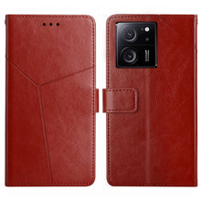 Load image into Gallery viewer, Y-shaped Pattern Flip Leather Phone Case, For Xiaomi 13T / 13T Pro, For Xiaomi Redmi 12 4G Global, For Xiaomi Poco F5, For Xiaomi Poco F5 Pro, For Xiaomi Redmi Note 12S