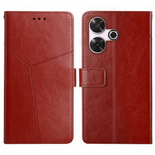 Load image into Gallery viewer, Y-shaped Pattern Flip Leather Phone Case, For Xiaomi Redmi 13 4G Global / 5G Global, For Xiaomi Redmi A3, For Xiaomi Redmi Note 13 4G, For Xiaomi Redmi 13C 5G, For Xiaomi 14 Ultra, For Xiaomi 14 Pro, For Xiaomi 14, For Xiaomi Redmi 13C 4G              ...