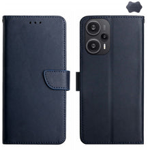 Load image into Gallery viewer, Genuine Leather Fingerprint-proof Flip Phone Case, For Redmi Note 13 Pro 4G / POCO M6 Pro 4G, For Redmi 13 4G Global / 5G Global, For Xiaomi Redmi A3, For Xiaomi Redmi Note 13 Global, For Xiaomi Redmi 13C 5G, For Xiaomi 14 Ultra, For Xiaomi 14 Pro     ...