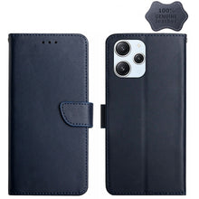 Load image into Gallery viewer, Genuine Leather Fingerprint-proof Flip Phone Case, For Redmi Note 13 Pro 4G / POCO M6 Pro 4G, For Redmi 13 4G Global / 5G Global, For Xiaomi Redmi A3, For Xiaomi Redmi Note 13 Global, For Xiaomi Redmi 13C 5G, For Xiaomi 14 Ultra, For Xiaomi 14 Pro     ...