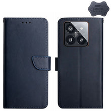 Load image into Gallery viewer, Genuine Leather Fingerprint-proof Flip Phone Case, For Redmi Note 13 Pro 4G / POCO M6 Pro 4G, For Redmi 13 4G Global / 5G Global, For Xiaomi Redmi A3, For Xiaomi Redmi Note 13 Global, For Xiaomi Redmi 13C 5G, For Xiaomi 14 Ultra, For Xiaomi 14 Pro     ...