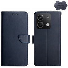 Load image into Gallery viewer, Genuine Leather Fingerprint-proof Flip Phone Case, For Redmi Note 13 Pro 4G / POCO M6 Pro 4G, For Redmi 13 4G Global / 5G Global, For Xiaomi Redmi A3, For Xiaomi Redmi Note 13 Global, For Xiaomi Redmi 13C 5G, For Xiaomi 14 Ultra, For Xiaomi 14 Pro     ...