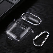 Load image into Gallery viewer, Transparent PC Hard Earphone Protective Case with Hook, For AirPods 1 / 2 with Hook, For AirPods Pro with Hook