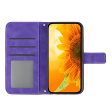 Load image into Gallery viewer, Skin Feel Sun Flower Embossed Flip Leather Phone Case with Lanyard, For Xiaomi Poco F5 Pro, For Xiaomi Redmi Note 12S