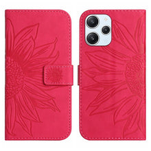 Load image into Gallery viewer, Skin Feel Sun Flower Embossed Flip Leather Phone Case with Lanyard, For Xiaomi Redmi 12 5G, For Xiaomi 13T / 13T Pro, For Xiaomi Redmi 12 4G Global, For Xiaomi Poco F5