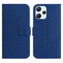 Load image into Gallery viewer, Skin Feel Sun Flower Embossed Flip Leather Phone Case with Lanyard, For Xiaomi Redmi 12 5G, For Xiaomi 13T / 13T Pro, For Xiaomi Redmi 12 4G Global, For Xiaomi Poco F5