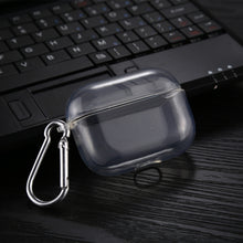 Load image into Gallery viewer, Transparent TPU Soft Earphone Protective Case with Hook, For AirPods 1 / 2 TPU, For AirPods Pro TPU