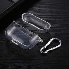 Load image into Gallery viewer, Transparent TPU Soft Earphone Protective Case with Hook, For AirPods 1 / 2 TPU, For AirPods Pro TPU