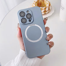 Load image into Gallery viewer, Magsafe Magnetic PC Shockproof Phone Case With Camera Lens, For iPhone 11, For iPhone 11 Pro Max, For iPhone 12 Pro Max, For iPhone 12 Pro, For iPhone 12, For iPhone 13 Pro Max