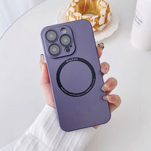 Load image into Gallery viewer, Magsafe Magnetic PC Shockproof Phone Case With Camera Lens