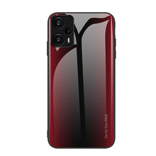 Load image into Gallery viewer, Texture Gradient Glass TPU Phone Case, For Xiaomi Poco F6, For Xiaomi Poco F6 Pro, For Xiaomi Redmi Note 12 4G Global, For Xiaomi Redmi Note 12 Turbo