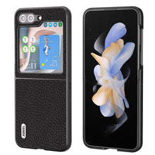 Load image into Gallery viewer, ABEEL Genuine Leather Litchi Texture Phone Case
