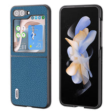 Load image into Gallery viewer, ABEEL Genuine Leather Litchi Texture Phone Case