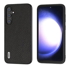 Load image into Gallery viewer, ABEEL Genuine Leather Litchi Texture Phone Case