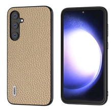 Load image into Gallery viewer, ABEEL Genuine Leather Litchi Texture Phone Case