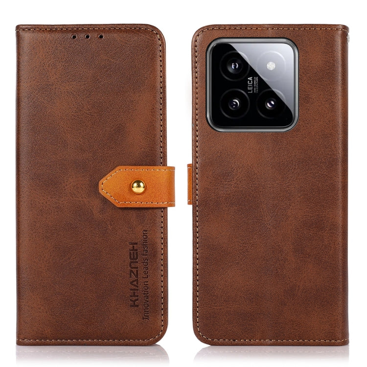 KHAZNEH Cowhide Texture Flip Leather Phone Case, For Xiaomi Poco F6 / Redmi Turbo 3, For Xiaomi Poco F6 Pro, For Xiaomi Redmi K70 5G / K70 Pro 5G, For Xiaomi Redmi A3, For Xiaomi Redmi Note 13 Pro 4G / POCO M6 Pro, For Xiaomi Redmi Note 13 4G          ...