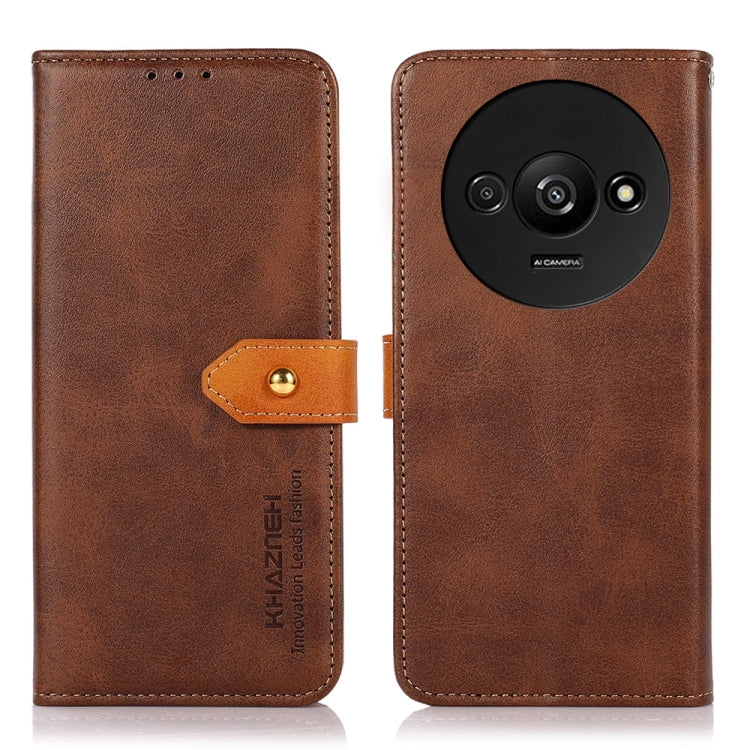 KHAZNEH Cowhide Texture Flip Leather Phone Case, For Xiaomi Poco F6 / Redmi Turbo 3, For Xiaomi Poco F6 Pro, For Xiaomi Redmi K70 5G / K70 Pro 5G, For Xiaomi Redmi A3, For Xiaomi Redmi Note 13 Pro 4G / POCO M6 Pro, For Xiaomi Redmi Note 13 4G          ...