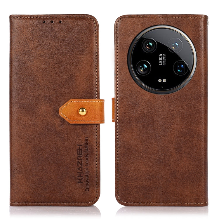 KHAZNEH Cowhide Texture Flip Leather Phone Case, For Xiaomi Poco F6 / Redmi Turbo 3, For Xiaomi Poco F6 Pro, For Xiaomi Redmi K70 5G / K70 Pro 5G, For Xiaomi Redmi A3, For Xiaomi Redmi Note 13 Pro 4G / POCO M6 Pro, For Xiaomi Redmi Note 13 4G          ...