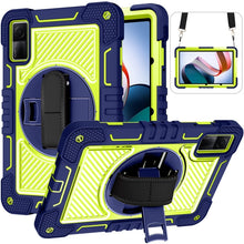 Load image into Gallery viewer, 360 Degree Rotation PC Contrast Silicone Tablet Case, For Xiaomi Redmi Pad 10.61
