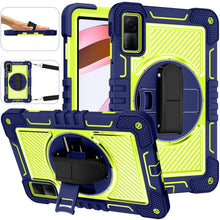 Load image into Gallery viewer, 360 Degree Rotation PC Contrast Silicone Tablet Case, For Xiaomi Redmi Pad 10.61