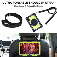Load image into Gallery viewer, 360 Degree Rotation PC Contrast Silicone Tablet Case, For Xiaomi Redmi Pad 10.61