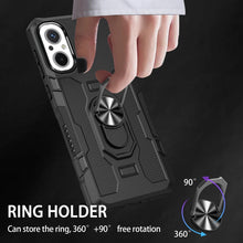 Load image into Gallery viewer, Ring Holder Armor Hybrid Phone Case, For Xiaomi Redmi 12C 4G, For Xiaomi Redmi Note 12 5G Global, For Xiaomi Redmi Note 12 Pro Global
