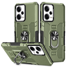 Load image into Gallery viewer, Ring Holder Armor Hybrid Phone Case, For Xiaomi Redmi 12C 4G, For Xiaomi Redmi Note 12 5G Global, For Xiaomi Redmi Note 12 Pro Global