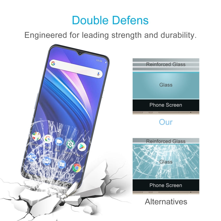 10pcs 0.26mm 9H 2.5D Tempered Glass Film, For CUBOT P80, For CUBOT P60 (10 PCS)