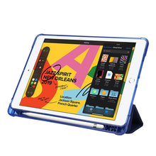 Load image into Gallery viewer, Airbag Horizontal Flip Leather Case with Three-fold Holder &amp; Pen Holder, For iPad 10.2 2021 / 2020 / 2019, For iPad Mini 4, For iPad Mini (2019)