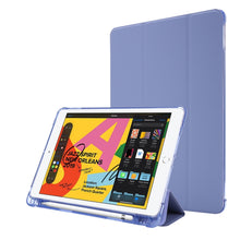 Load image into Gallery viewer, Airbag Horizontal Flip Leather Case with Three-fold Holder &amp; Pen Holder, For iPad 10.2 2021 / 2020 / 2019, For iPad Mini 4, For iPad Mini (2019)