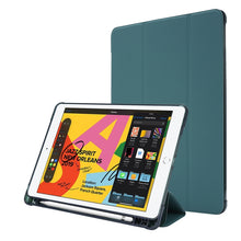 Load image into Gallery viewer, Airbag Horizontal Flip Leather Case with Three-fold Holder &amp; Pen Holder, For iPad 10.2 2021 / 2020 / 2019, For iPad Mini 4, For iPad Mini (2019)