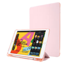 Load image into Gallery viewer, Airbag Horizontal Flip Leather Case with Three-fold Holder &amp; Pen Holder, For iPad 10.2 2021 / 2020 / 2019, For iPad Mini 4, For iPad Mini (2019)