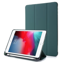 Load image into Gallery viewer, Airbag Horizontal Flip Leather Case with Three-fold Holder &amp; Pen Holder, For iPad 10.2 2021 / 2020 / 2019, For iPad Mini 4, For iPad Mini (2019)