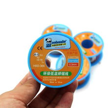Load image into Gallery viewer, Mechanic HBD-366 100g Tin Solder Wire Lead-Free Solder Melt Rosin Core, 0.3mm, 0.4mm, 0.5mm, 0.6mm, 0.8mm