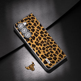 ABEEL Black Edge Leopard Phone Case