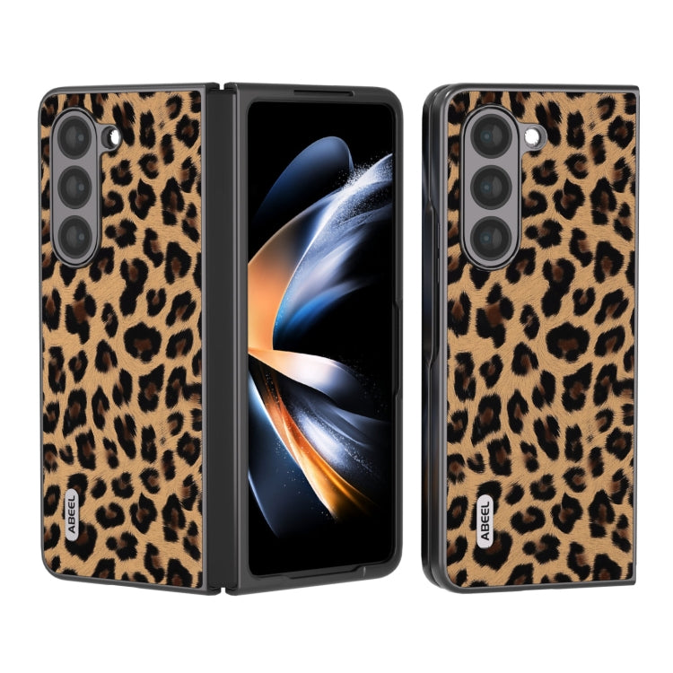 ABEEL Black Edge Leopard Phone Case