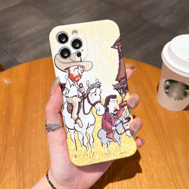 Oil Painting Pattern Glossy PC Phone Case, For iPhone 13 Pro Max, For iPhone 13 Pro, For iPhone 13, For iPhone 12, For iPhone 12 Pro Max, For iPhone 12 Pro, For iPhone 11 Pro Max, For iPhone 11, For iPhone 11 Pro