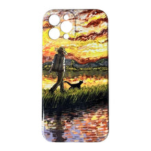 Load image into Gallery viewer, Oil Painting Pattern Glossy PC Phone Case