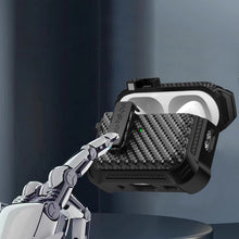 Load image into Gallery viewer, Alpha Carbon Fiber Wireless Bluetooth Earphone Protective Case