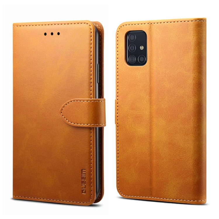 GUSSIM Horizontal Flip Leather Phone Case